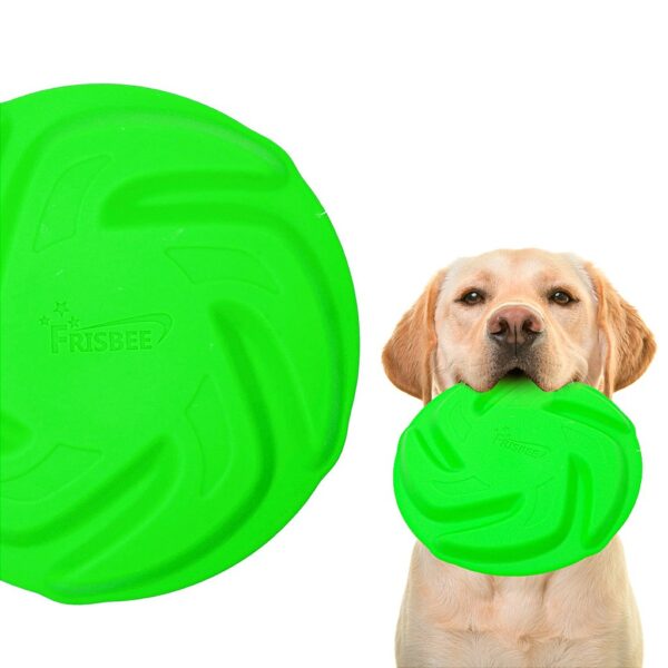 Frisbee Dog Disco Voador Brinquedo Para Cachorros Resistente