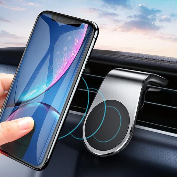 Suporte Celular Automotivo Universal Magnético Ar Condicionado Imã Veicular Carro 360° - Image 9